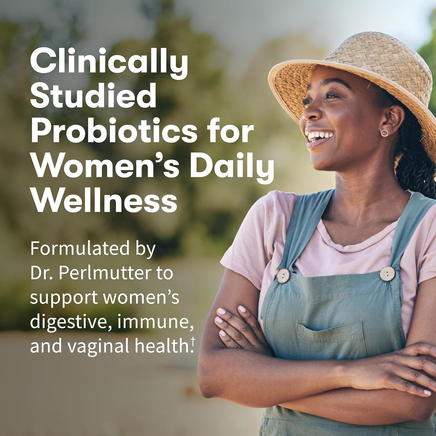 Garden of Life Once Daily Dr. Formulated Probiotics for Women 50 Billion CFU 16 Probiotic Strains with Organic Prebiotics for Digestive, Vaginal & Immune Health, Dairy Free, Shelf Stable 30 Capsules - Image 3