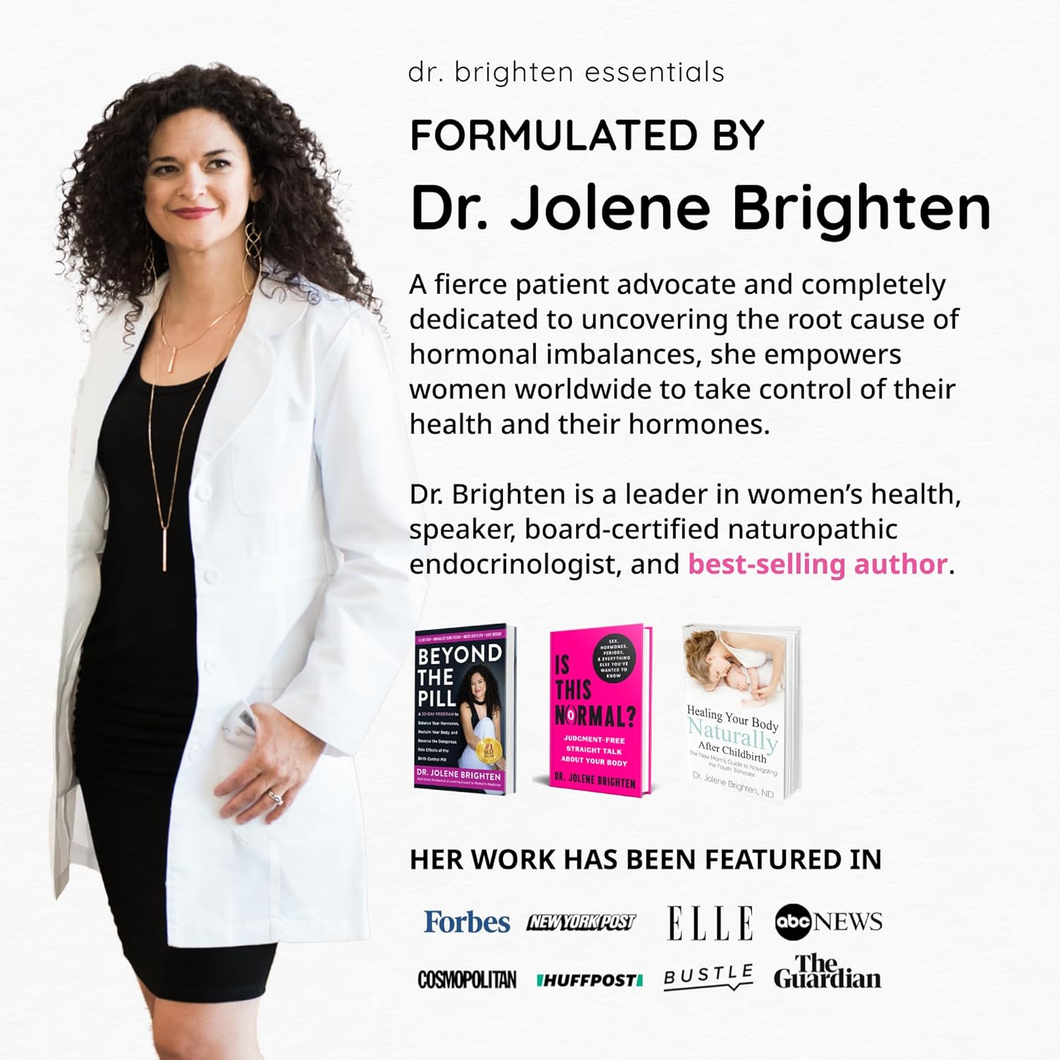 Dr. Brighten Myoinositol Plus - Doctor Formulated Ratio of Myo- and D-Chiro-Inositol to Support PCOS Symptoms, Hormone Balance, Healthy Ovarian Function, and Regular Menstrual Cycles - Image 7