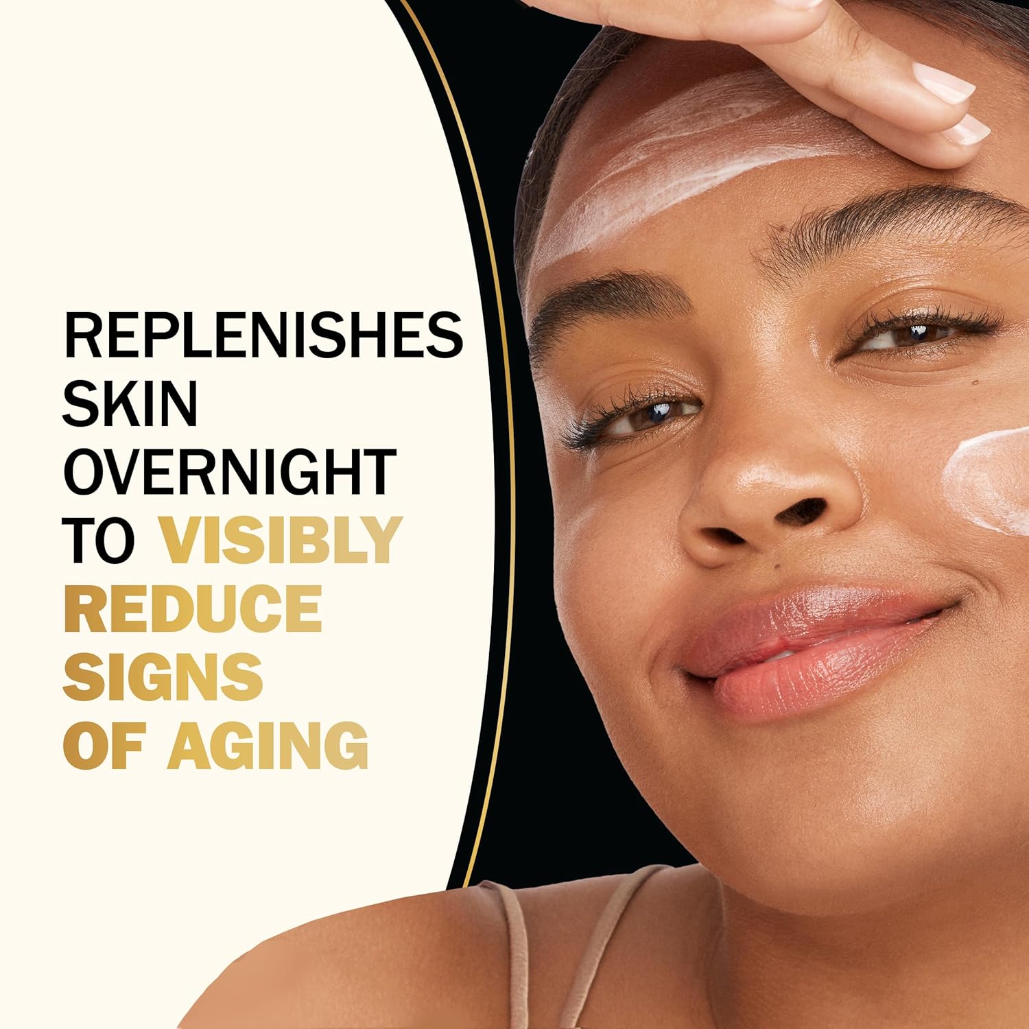 Olay Total Effects Night Firming Cream Face Moisturizer, 1.7 oz - Image 3