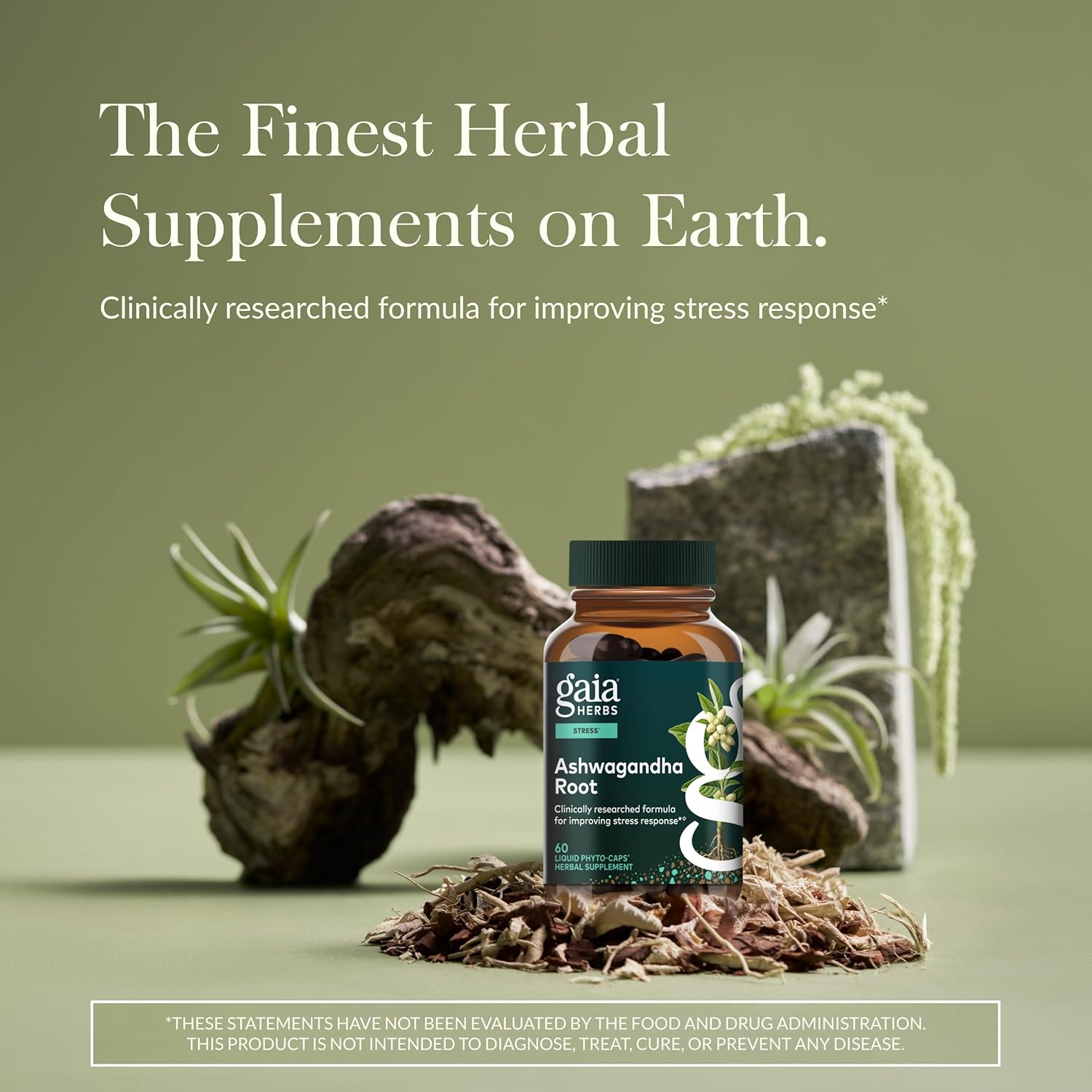 Gaia Herbs Vitex Berry, Support Hormone Balance for Women & a Healthy Menstrual Cycle*, 60 Phyto-Caps - Ashwagandha Root, Stress Relief & Sleep Support Supplement*, 60 Phyto-Caps - Bundle - Image 7