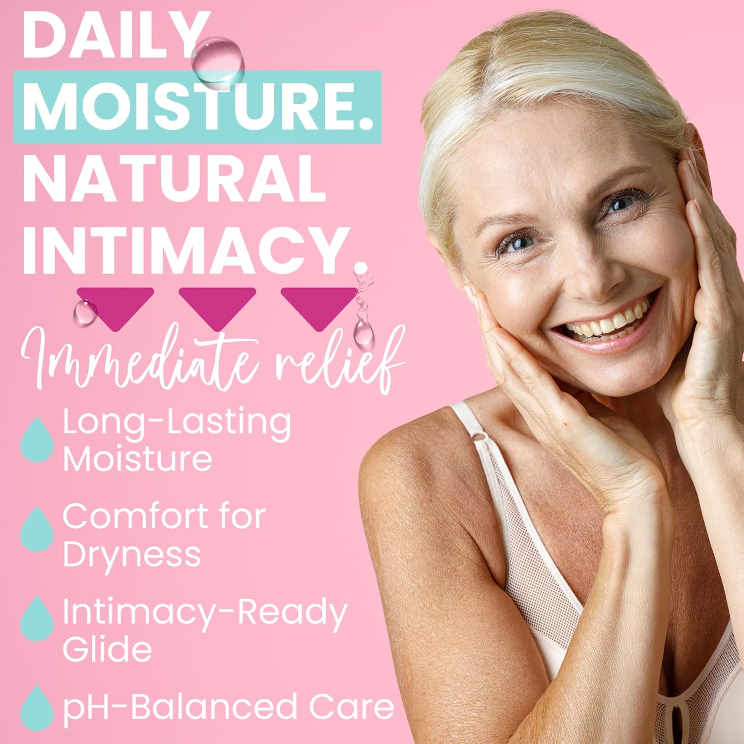 Hydro GYN Vaginal Moisturizer | Long Lasting for Intimacy & Vaginal Dryness | Hyaluronic Acid | Hormone Free | Pre and Post Menopausal | 4 oz Tube Includes Reusable Applicator - Image 2