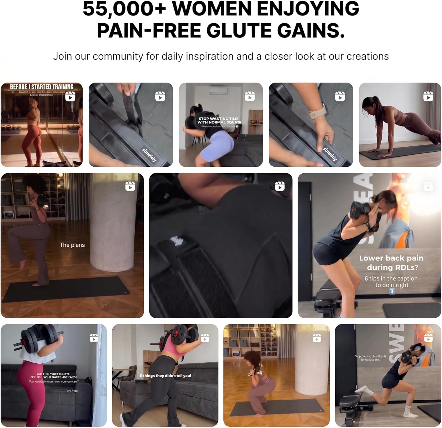 Hip Thrust Belt with Dual-Strap Design – Booty Builder for Heavy Dumbbells, Kettlebells & Plates Up to 400 lbs – Comfortable Glute Workout Equipment for Women – Coach Tested – Home & Gym Use. - Image 8
