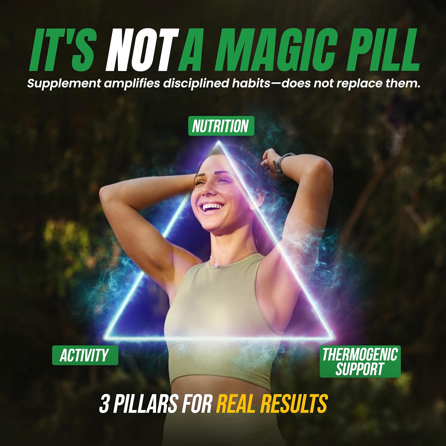 Nighttime Fat Burner Supplements - Appetite Suppressants for Weight Loss - Women & Men, Sleep & Relaxation - Metabolism Booster Weight Loss Pills 30 - Image 8