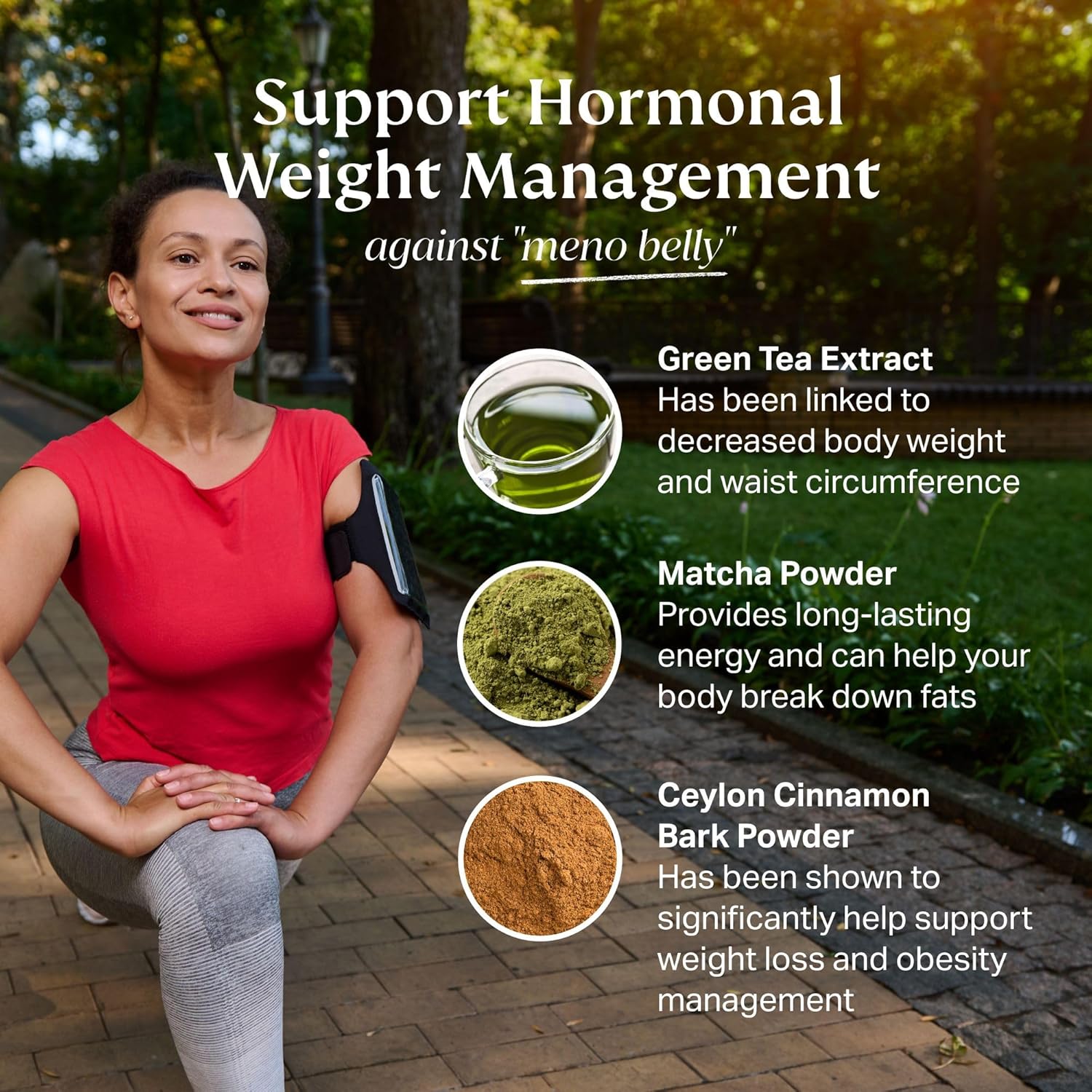 Clinically Proven Menopause Supplement for Weight Management, Hot Flashes, Night Sweats and Low Energy | Complete Multi-Symptom Menopause Supplement for Women - Image 4