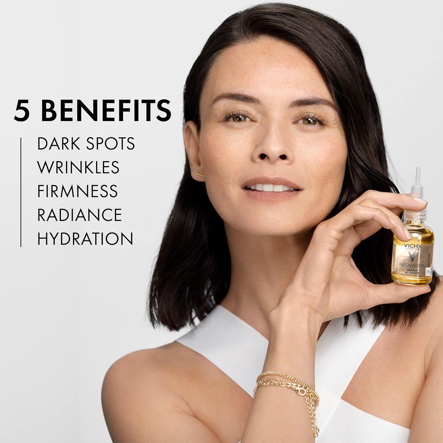 Vichy Neovadiol Serum for Peri and Post Menopause, Anti Aging Serum to Reduce Wrinkles and Dark Spots, Dermatologist Tested, 1.01 Fl. Oz - Image 3