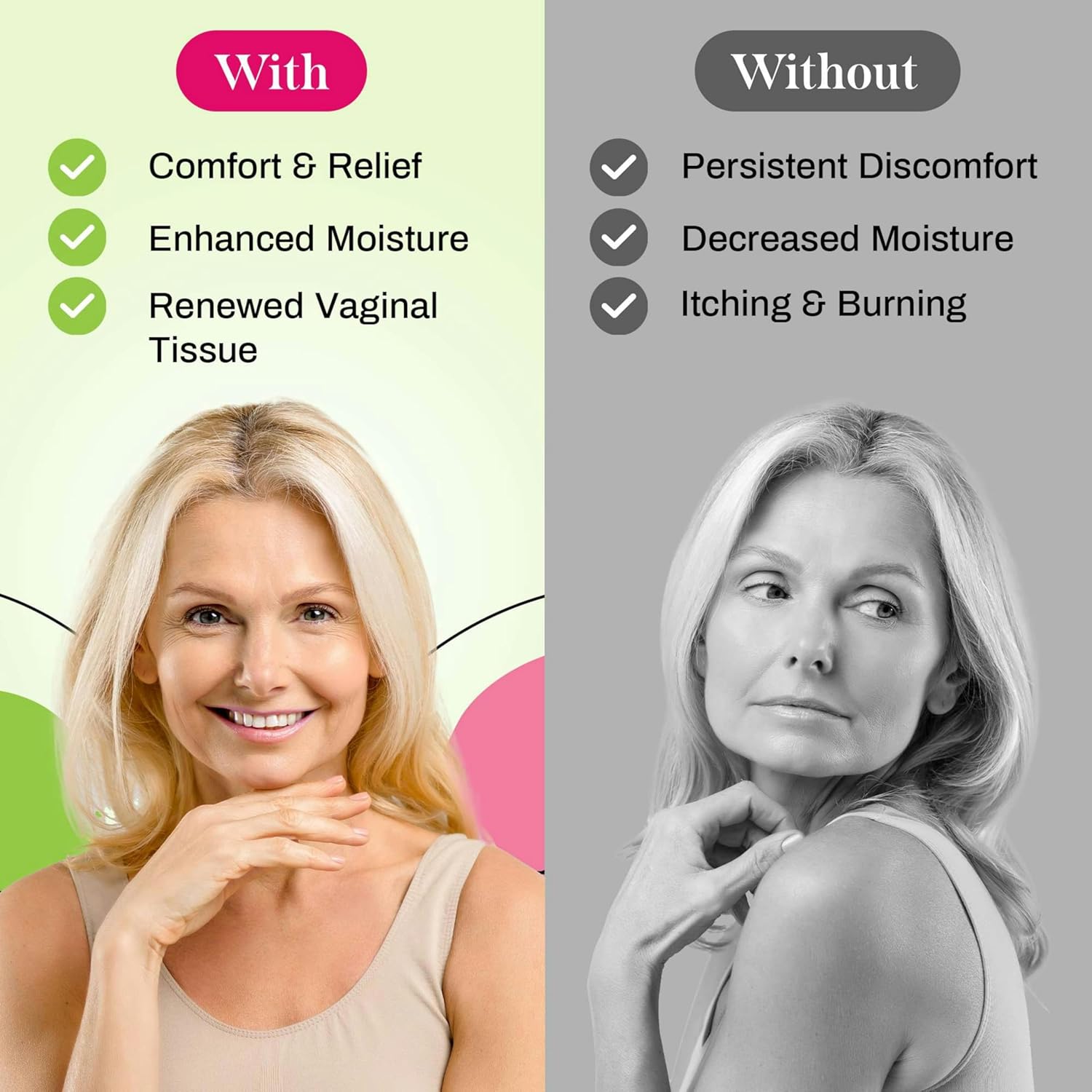 Gynatrof Vaginal Moisturizer, Long-Lasting for Vaginal Dryness & Irritation, Hormone-Free Hyaluronic Acid & Vitamin E Feminine Care, Daily Hydration For Intimate Feminine Care, 1.7 fl oz - Image 6