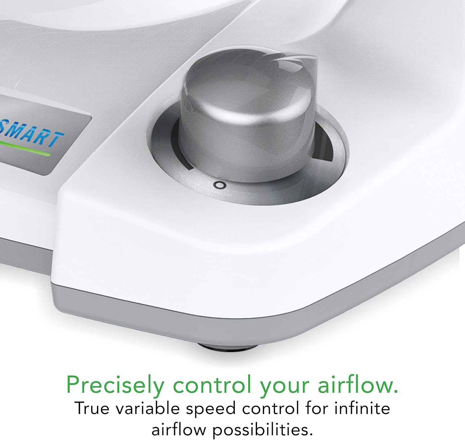 Vornado 133DC Energy Smart Compact Air Circulator with Variable Speed Control, DC Motor, Adjustable Tilt, Quiet Operation for Bedroom, Office, and Home Use, White - Image 3