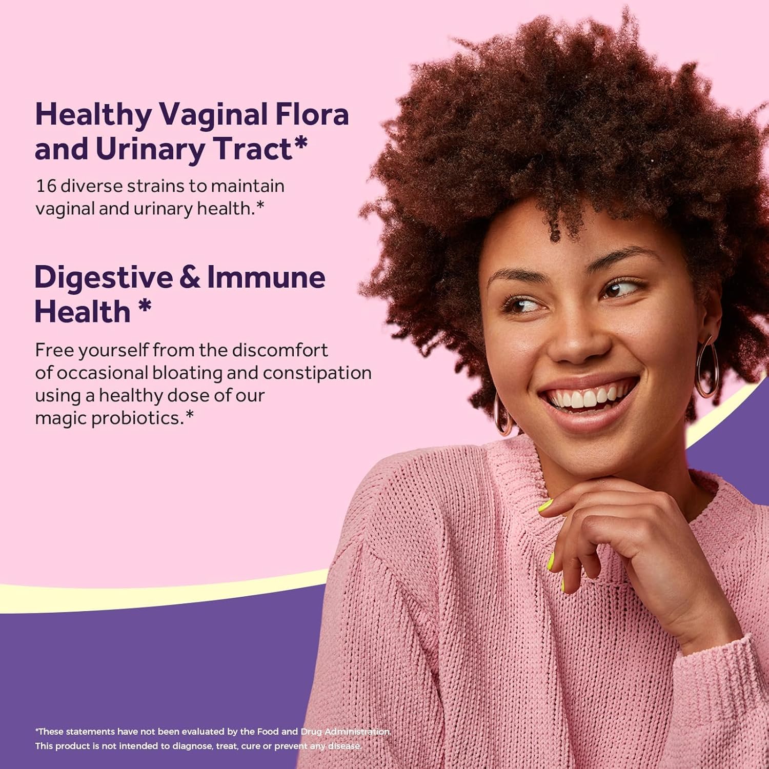 Doctor's Recipes Women's Probiotic, 60 Caps 50 Billion CFU 16 Strains, with Organic Cranberry, Digestive Immune Vaginal & Urinary Health, Shelf Stable, Delayed Release, No Soy Gluten Dairy - Image 4