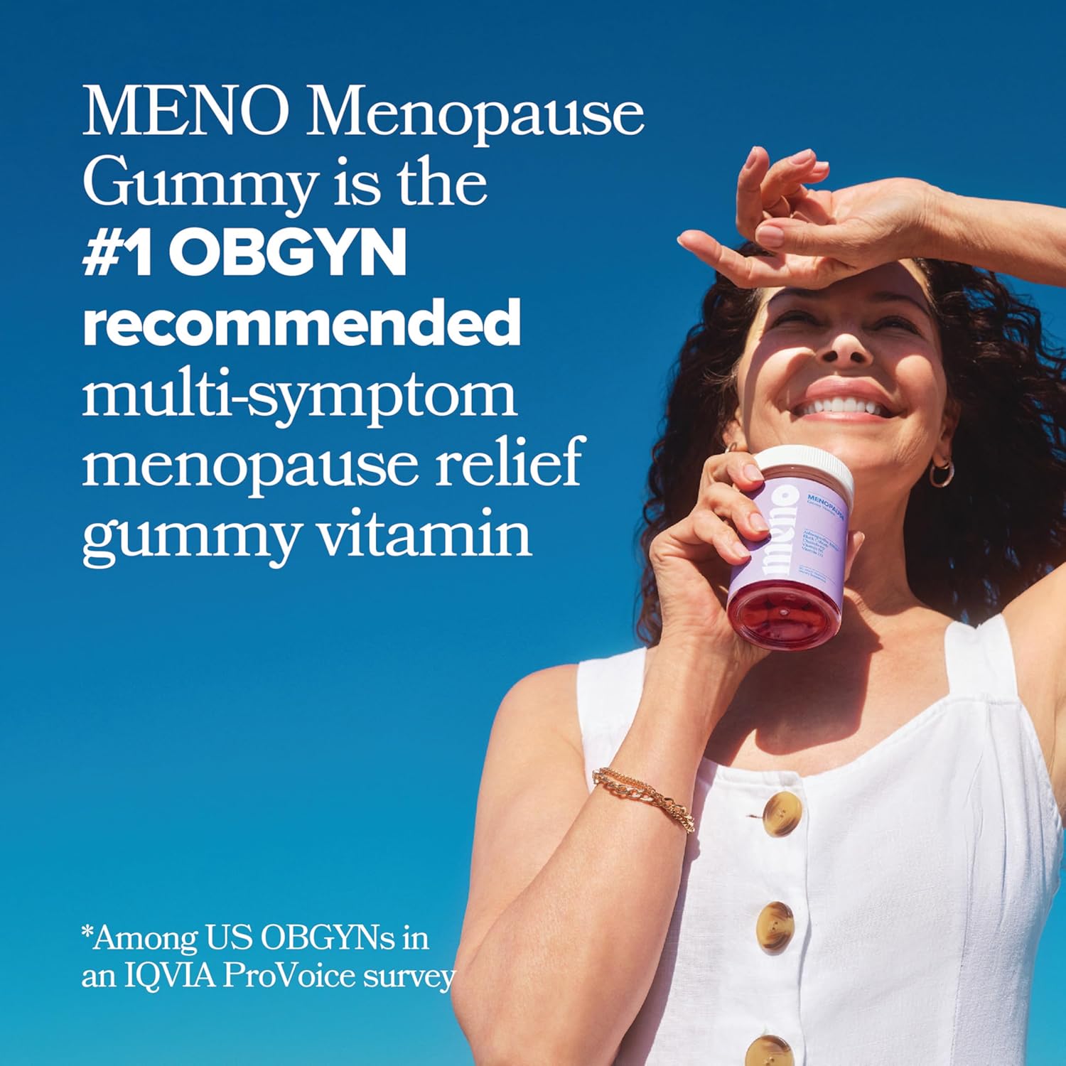 O Positiv MENO Gummies for Menopause, 30 Servings (Pack of 1) - Hormone-Free Supplements for Women with Black Cohosh & Ashwagandha KSM-66 - Helps Alleviate Hot Flashes, Night Sweats, & Mood Swings - Image 3