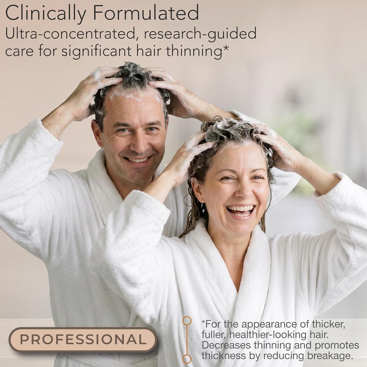PURA D'OR Clinically Formulated Biotin Shampoo & Conditioner For Hair Thinning - 2X Concentrated Proprietary Herbal Blend Thickening Products For Women & Men, Sulfate Free, 16oz x2 - Image 6