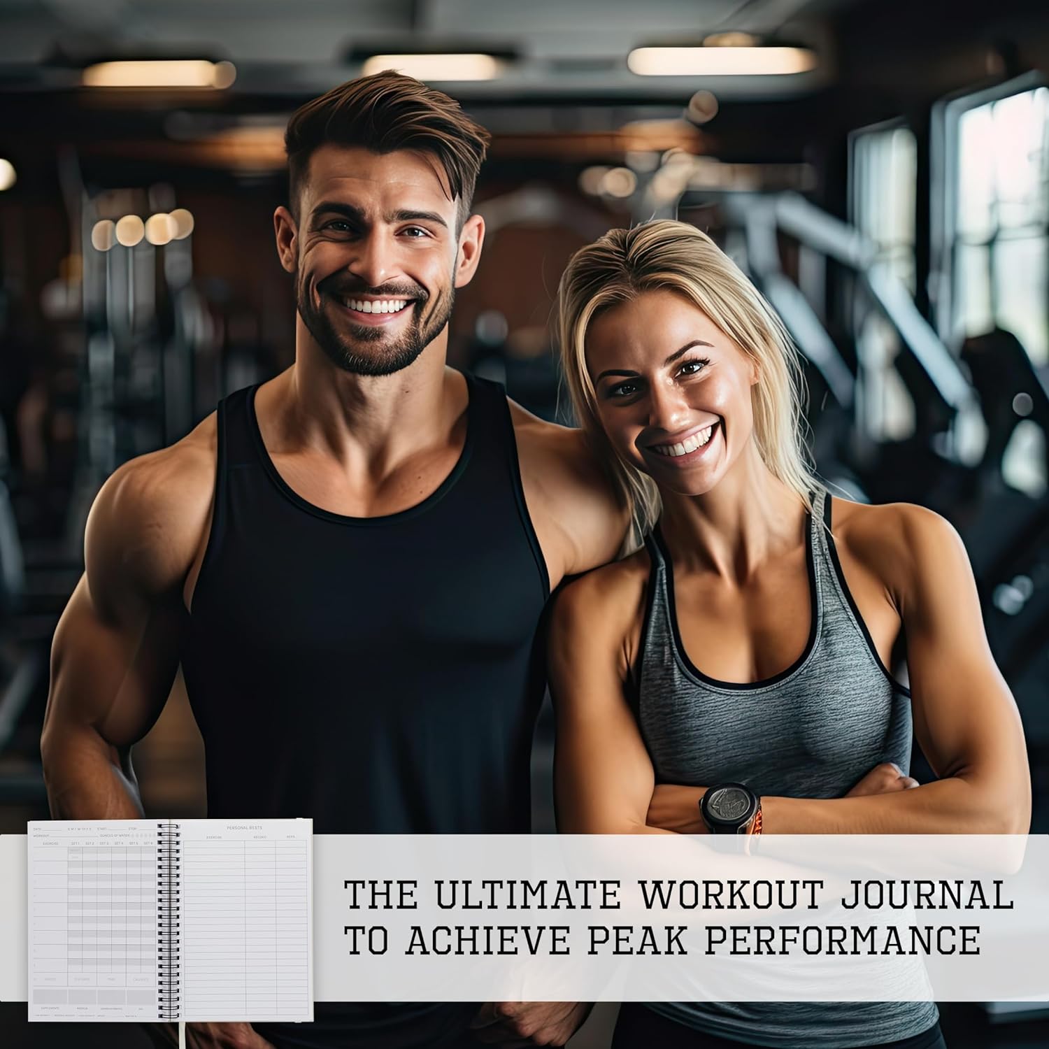 ZICOTO Ultimate Workout Journal - Complete Fitness Training Planner for Men and Women - Track PRs, Build Muscle & Dominate Your Workouts - Essential Gym Gear Accessories for Serious Weight Lifters - Image 6