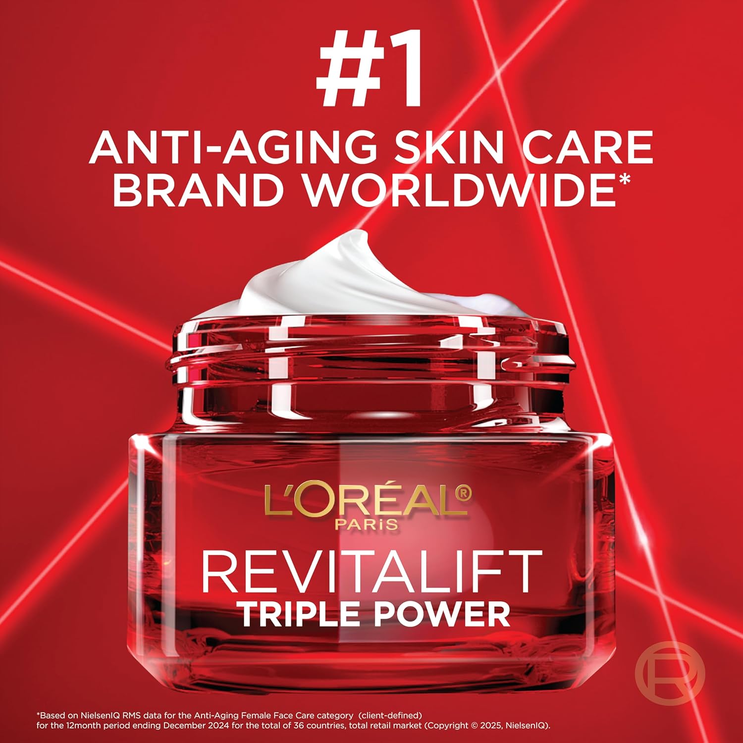 L'Oreal Paris Revitalift Triple Power Anti-Aging Face Moisturizer, Pro Retinol, Hyaluronic Acid & Vitamin C to Reduce Wrinkles, Firm & Brighten Skin, 1.7 Oz - Image 7
