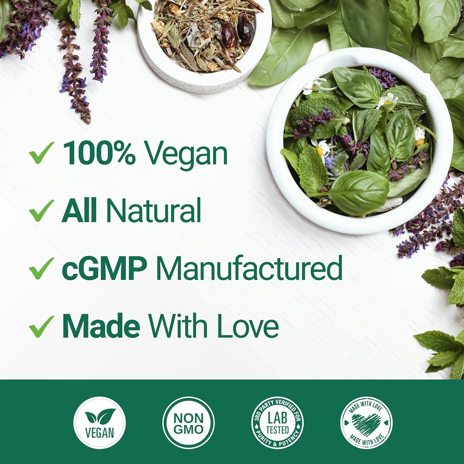 Nested Naturals Luna Sleep Aid - Non-Habit Forming Natural Sleeping Pills for Adults with Naturally Sourced Ingredients - Valerian Root, Melatonin, Chamomile, Lemon Balm, and More - 60 Vegan Capsules - Image 5