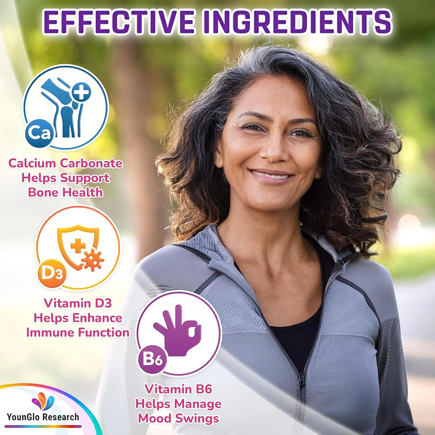 Menopause Supplement - 120 Vegan Caplets - Menopause & Perimenopause Relief Support - Food and Dietary Vitamins - Multivitamin for Women - Image 2