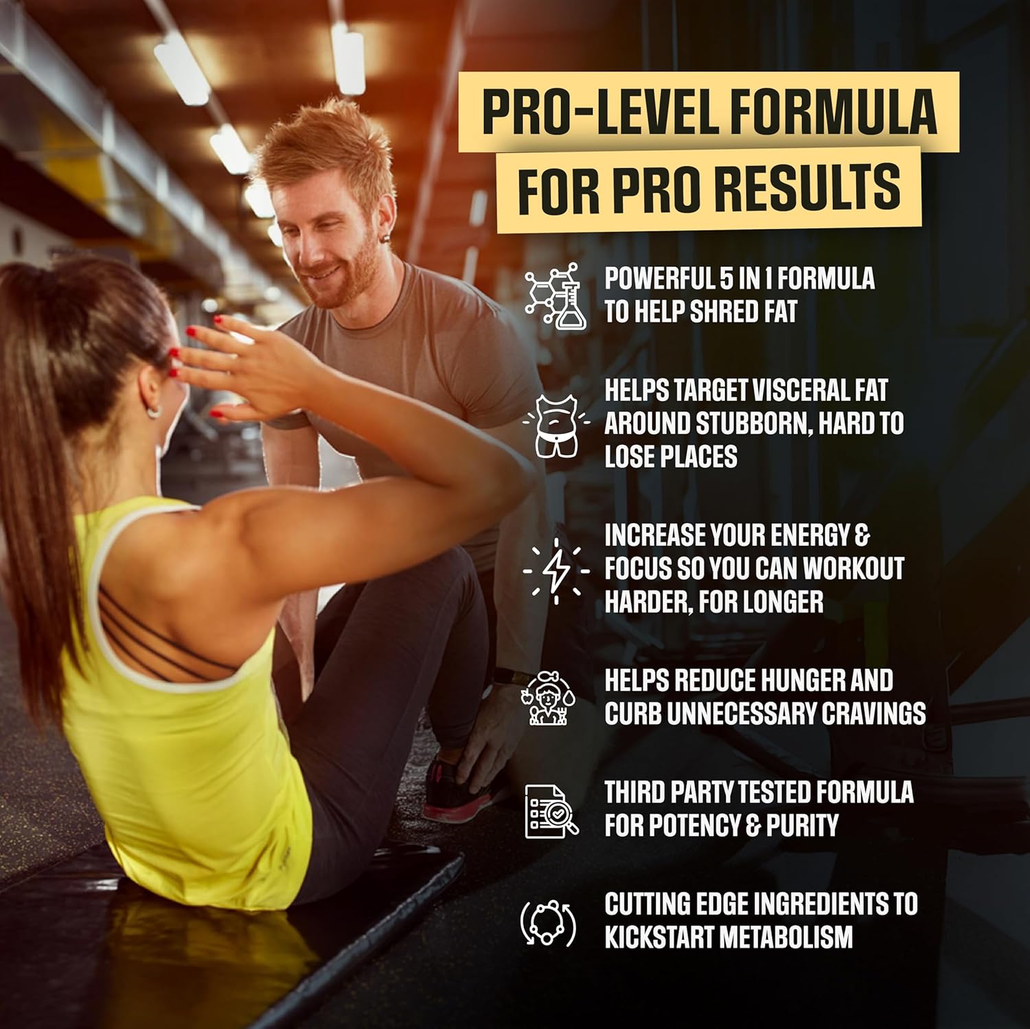 Rapid Shred Pro Series 5X | Supports GLP-1 Pathway Function | Weight Loss Pills for Women & Fat Burner for Men + Appetite Suppressant Supplement | 3rd Party Tested Formula - 60 Capsules - Image 2