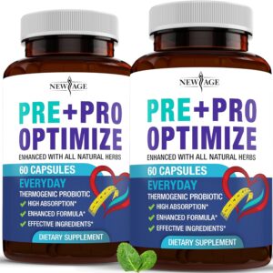 Pro Optimize Probiotics for Women, Menopause, 70 Billion CFU, Digestive Health - Relief for Bloating, Hot Flashes, Joint Support, Night Sweats - Gut Health & Metabolism - Dong Quai (120 (Pack of 2))