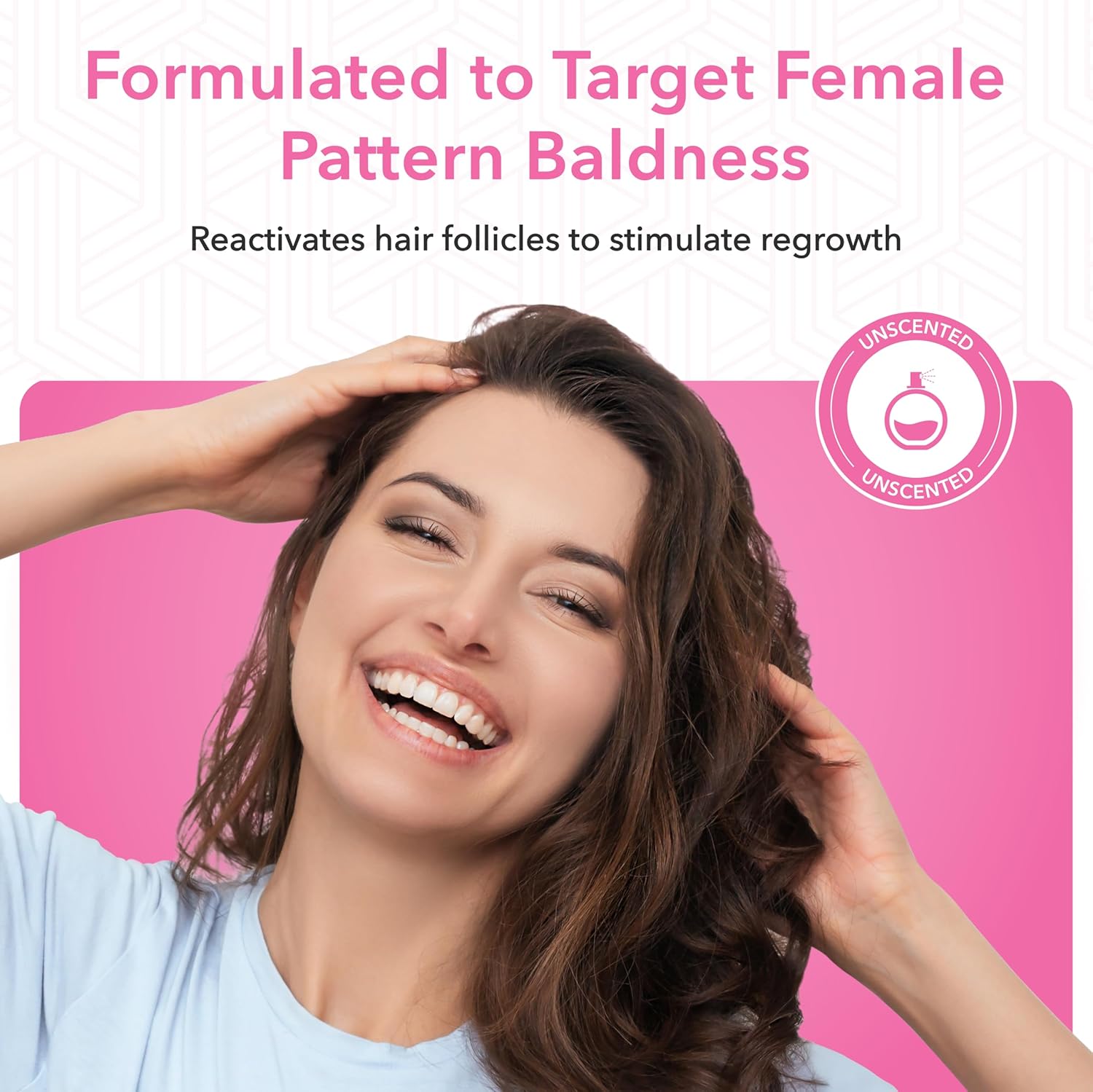 Hair Regen Liquid Minoxidil Women 2% Percent - Extra Strength Advanced Topical Solution for Regrowth Serum Drops - Clinically Proven Growth Treatment for Hers Hair Loss 6 Pack as 6 Months Supply Kit - Image 5