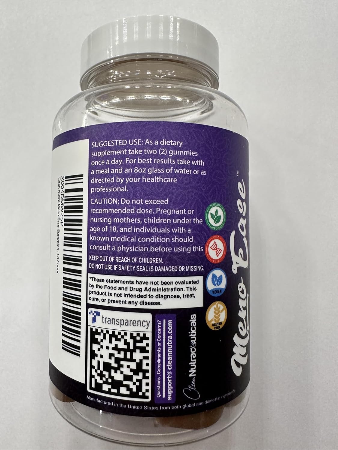 Menopause Supplement for Women Gummies with Black Cohosh, Wild Yam, DIM, Magnesium, Red Clover Chasteberry for Hormone Balance Relief Night Sweats Mood Plus Bergamot, Vitamin D3, Vitamin B6 B12 - Image 4