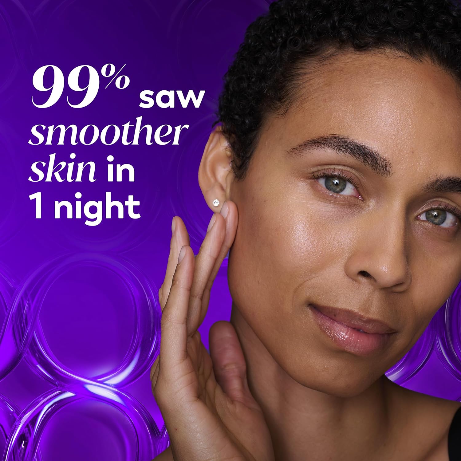 Olay Retinol Night Cream for Women, Anti-Aging Face Moisturizer, Fragrance-Free, Non Greasy - Anti-Wrinkle, Smooth Fine Lines, Hydrating Skin Care - Triple Collagen Cream, Peptide, Niacinamide, 1.7oz - Image 5