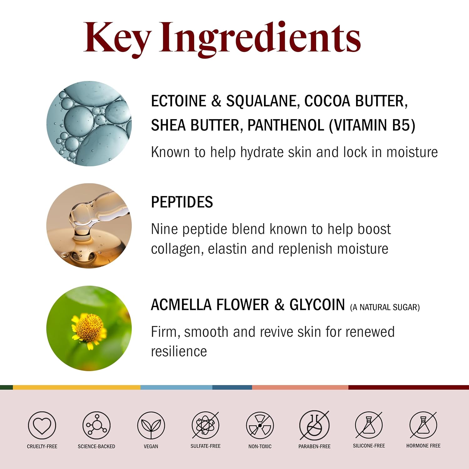 STRIPES Beauty (by Naomi Watts) - Rich & Tight Ultra Hydrating & Firming Peptide Body Butter with Ectoine and Squalane, Improves Skin Firmness, Texture and Tone, 16.48 oz - Image 6