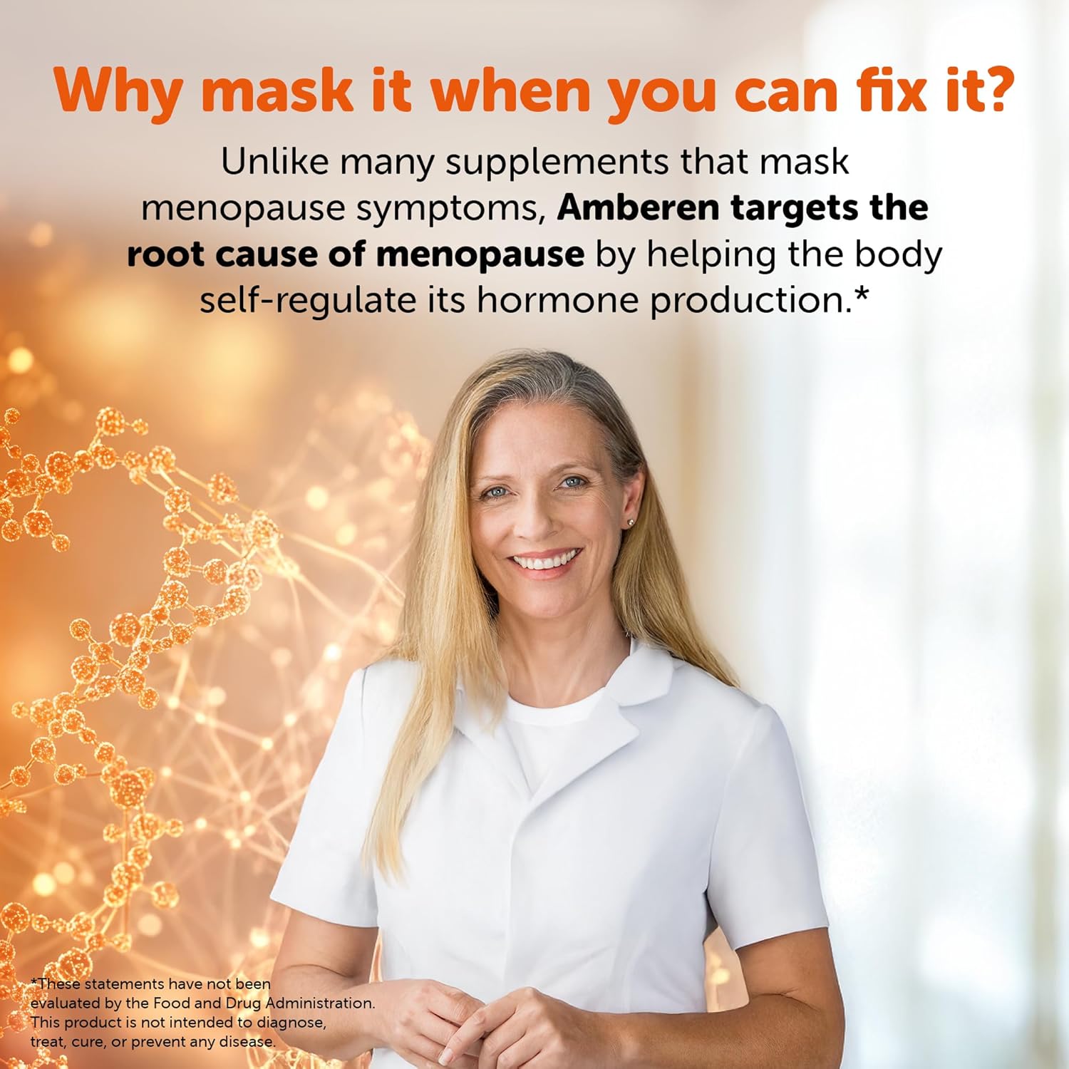 Amberen Menopause Supplement for Women, 60 Gummies, Clinically Proven, Helps Support Hormone Balance, Helps Relieve 12 Menopause Symptoms: Hot Flashes, Night Sweats, Mood Swings and More - Image 9
