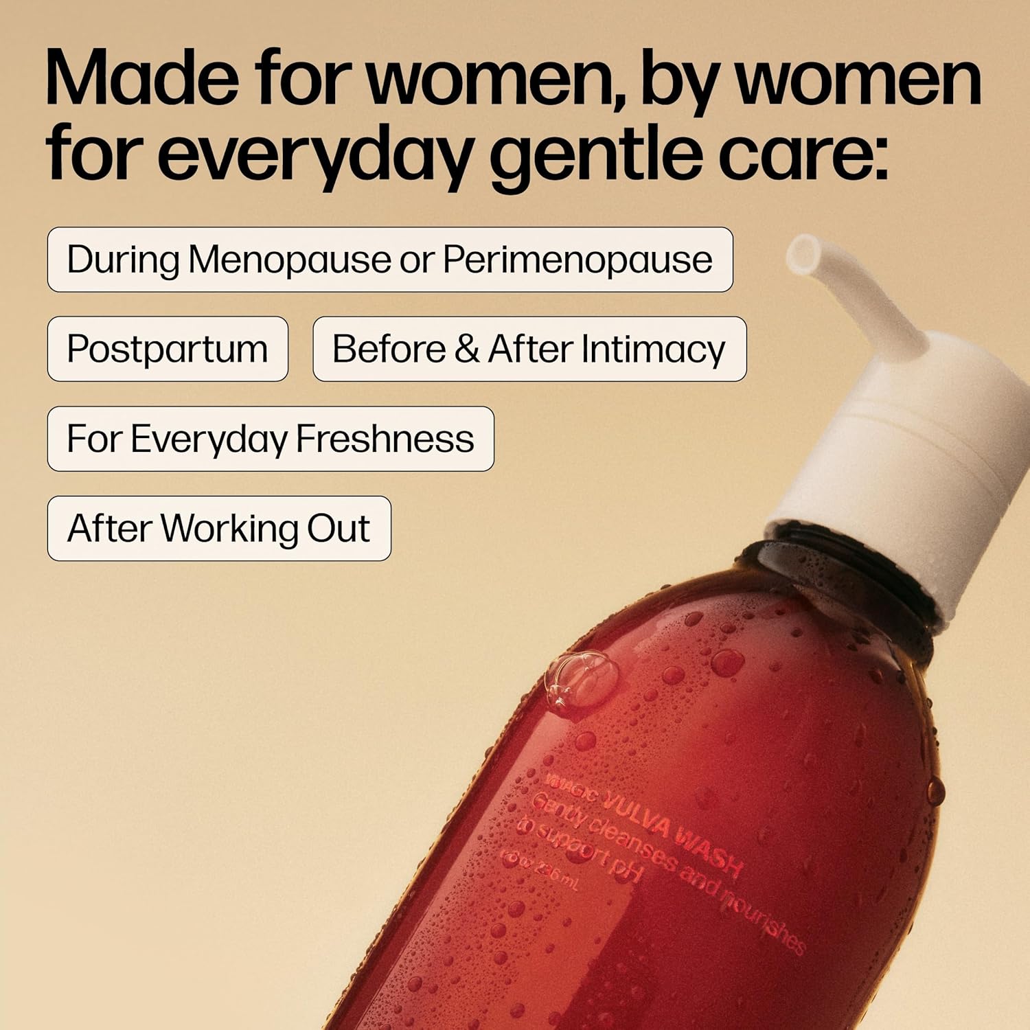 Medicine Mama's Apothecary Vmagic Gentle Feminine Wash pH Balanced to Cleanse and Rejuvenate Intimate Skin with Chamomile, Collagen, Vitamin E and Sage – Hormone Free — 8 oz - Image 3