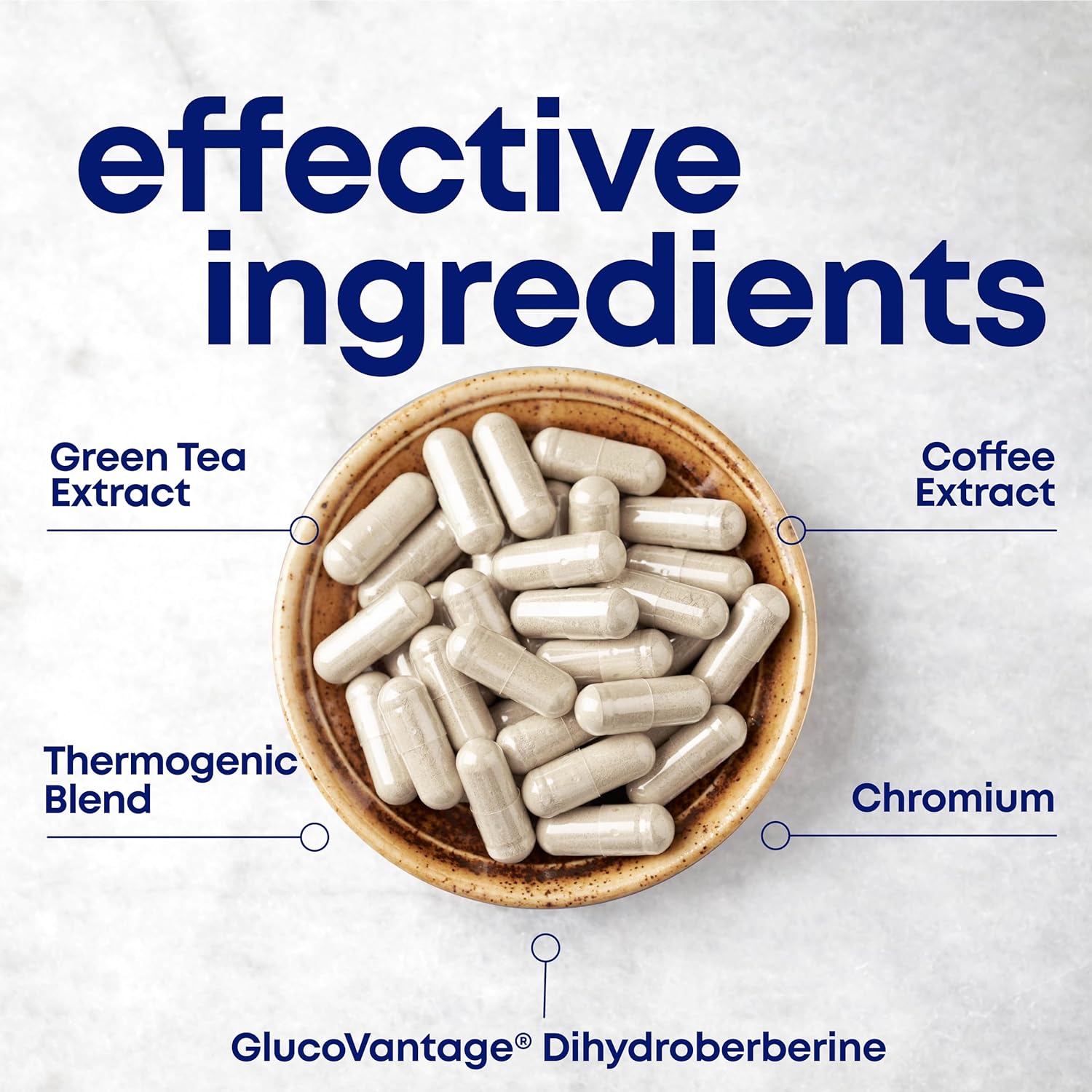 her own Boost, Helps Boost Energy, Supports Metabolism, Proprietary Thermogenic Blend, Green Tea Leaf Extract, Gluten and Soy Free, Vegan, 60 Capsules, 30 Servings, Small, Multi - Image 4