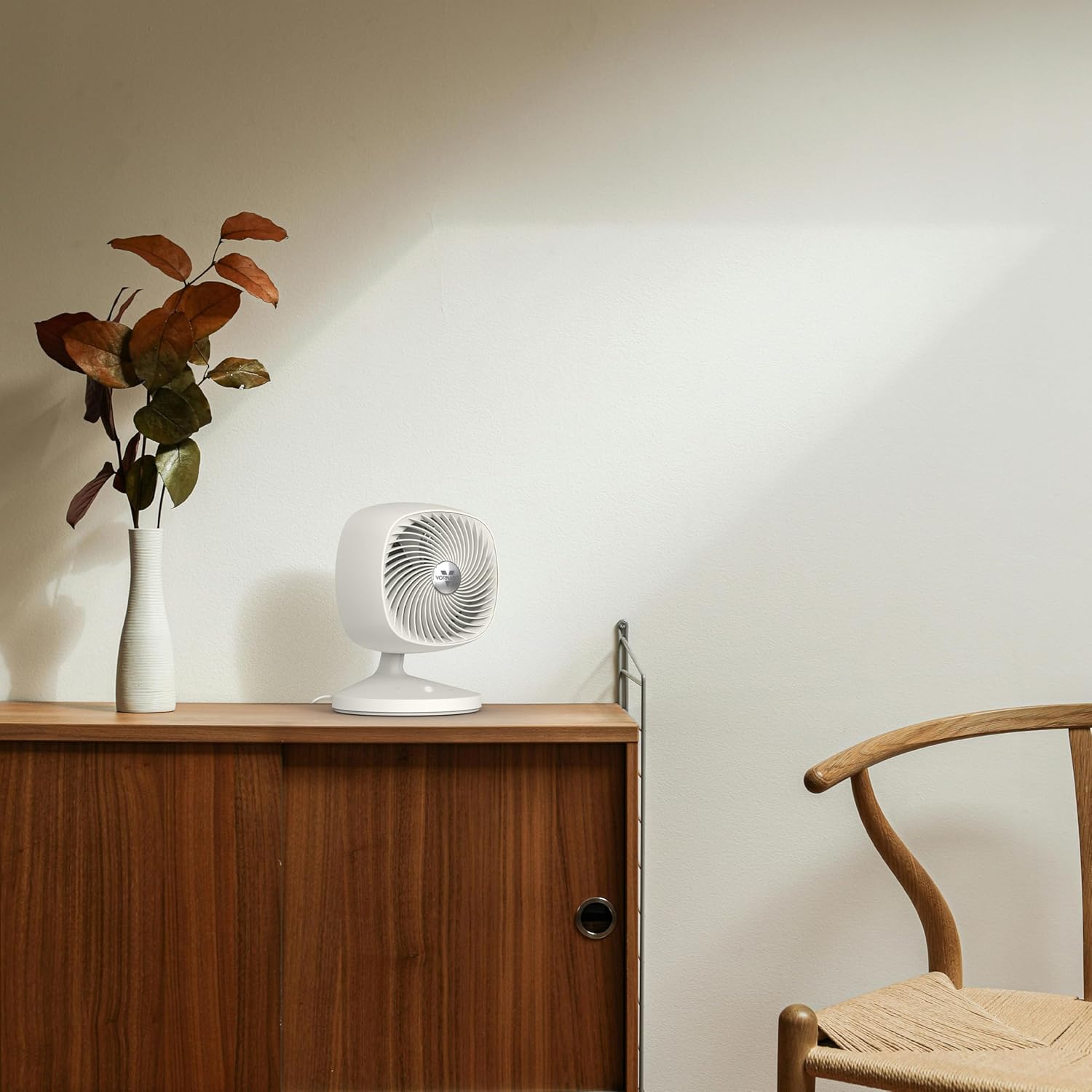 Vornado MOVIO™ 6 Personal Air Circulator Fan with Omniwave™ Multi-Axis Oscillation, Energy Efficient DC Motor, Easy Clean Removable Grille, 12-Hour Timer, RF Remote Control, Quiet Operation Desk Fan - Image 2