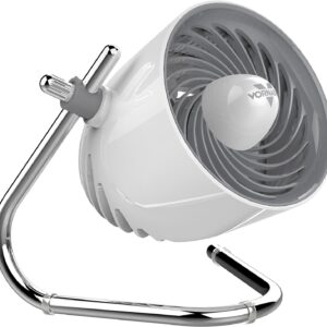Vornado Pivot Personal Air Circulator, Portable, Desk Fan, Electric, Ice White