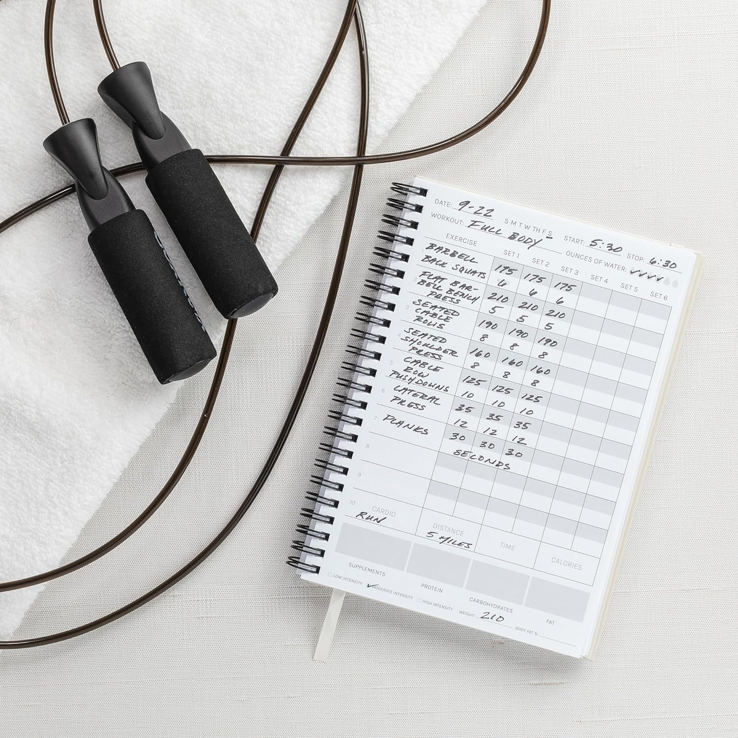 ZICOTO Ultimate Workout Journal - Complete Fitness Training Planner for Men and Women - Track PRs, Build Muscle & Dominate Your Workouts - Essential Gym Gear Accessories for Serious Weight Lifters - Image 7