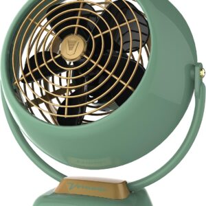 Vornado VFAN Jr. Vintage Air Circulator Fan, Green