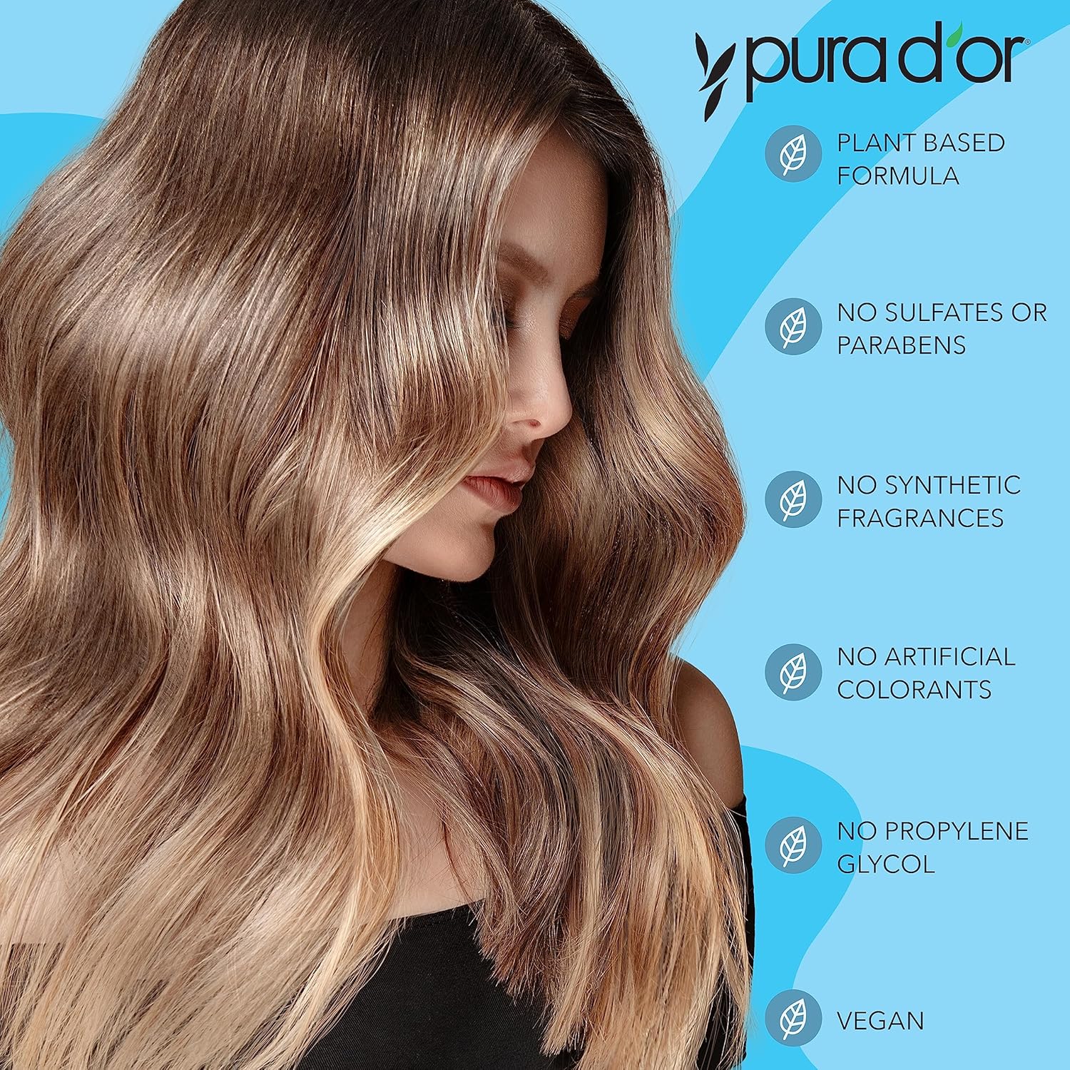PURA D'OR Scalp Therapy Shampoo - Hydrates & Nourishes Scalp - Scalp Care Shampoo For Itchy Flaky Scalp w/ Tea Tree, Peppermint, Patchouli, Cedarwood, Clary Sage, Argan Oil 16oz (Packaging may vary) (00602) - Image 4