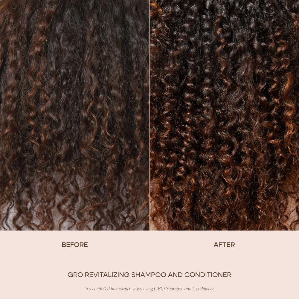 VEGAMOUR GRO Revitalizing Shampoo, Support Thicker, Fuller Looking Hair, Shampoo Formulated Without Sulfates for Thinning Hair with Vegan Keratin, Natural Citrus Scent - Image 4