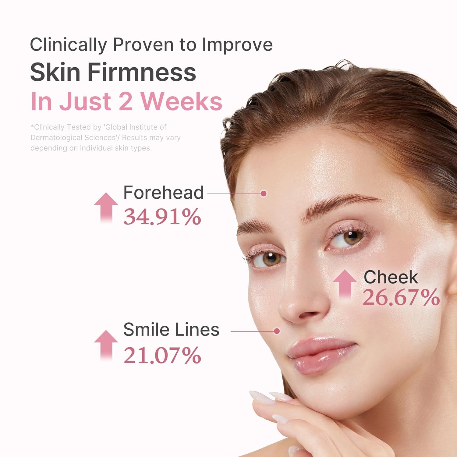 medicube Pink Glass Glow Skin Trio: Salmon DNA PDRN pink collagen jelly gel mask (4ea) and PDRN Peptide Serum, glow serum and Collagen Jelly Cream 50ml - Image 4