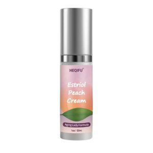 Bioidentical Estriol Cream for Women -Menopause Relie - Peach Flavor, Fast-Absorbing Hydration, Lightweight & Soothing Formula for Daily Comfort, 30ml (2-Month Supply)