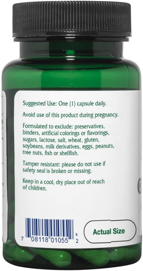 Vitanica, Chaste Tree Berry, Vitex Extract Plus, Vegan, 60 Capsules - Image 3