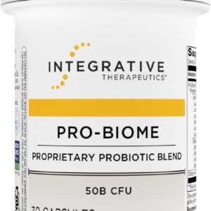 Integrative Therapeutics Pro-Biome - Probiotic Blend for Digestive Health & Immune Support* - Daily Probiotic for Gastrointestinal Health* - Dairy-Free & Gluten-Free - 30 Capsules (30 Servings)