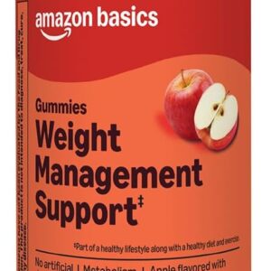 Amazon Basics Weight Management Support Gummy with 400 Mcg Chromium Picolinate, 60 Count