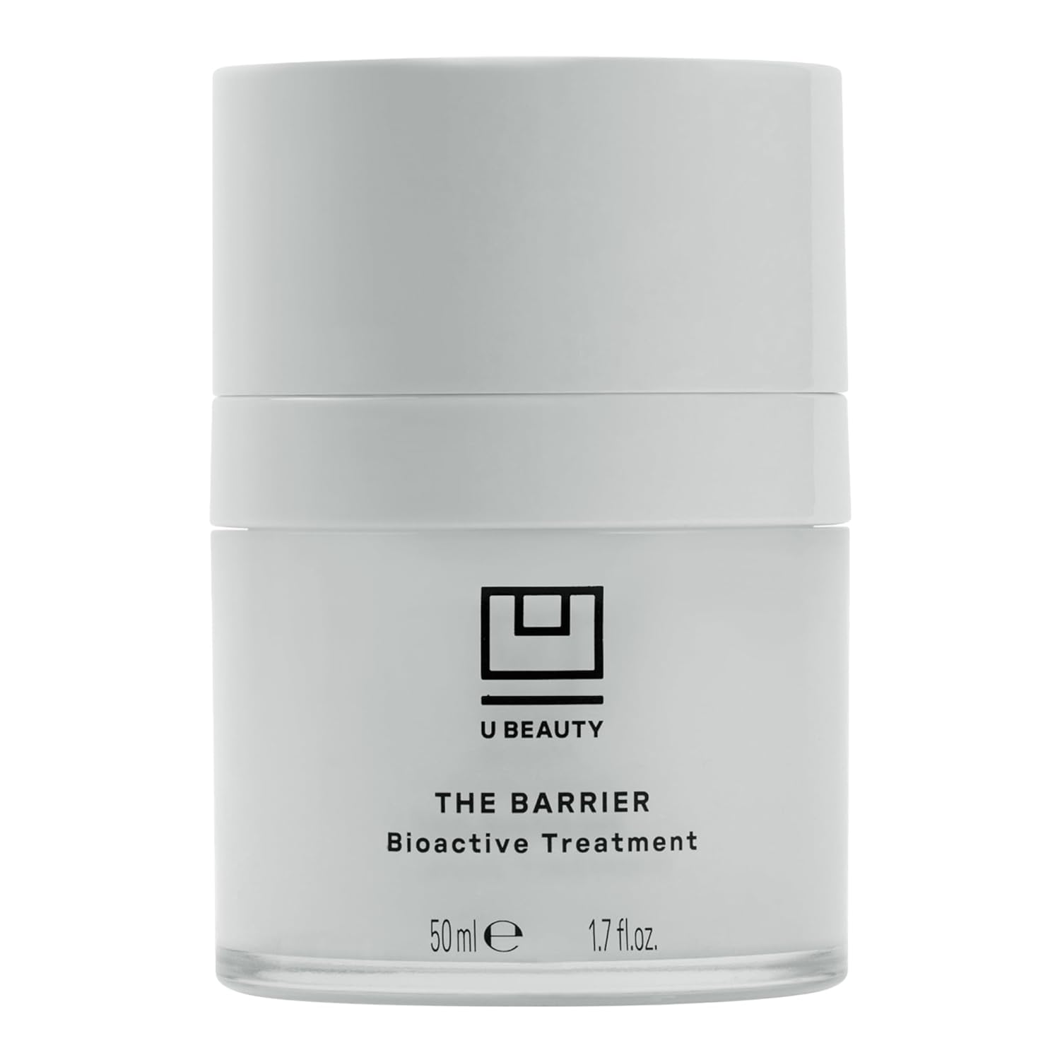 U Beauty BARRIER Bioactive Treatment - Night Cream Moisturizer for Face for Softer & Stronger Skin, Improves Rough, Dull Skin, Overnight Skin Barrier Cream with Urea, & Hyaluronic Acid - 1.7 fl oz