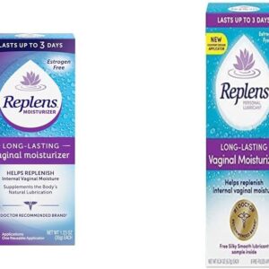 Replens Vaginal Moisturizer Bundle with 14ct Reusable Applicator and 8ct Single-Use Applicators