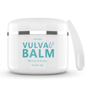 Vaginal Moisturizer for Vaginal Dryness & Itching, Vulva Balm with Shea Butter & Vitamin E-Intimate Care & Menopause Support, No Fragrances & Harsh Chemicals, Pure and natura，50g