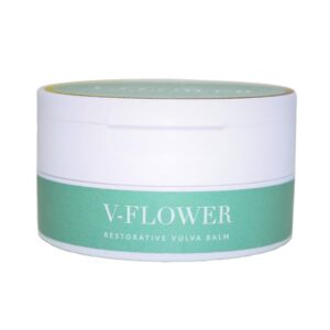 V-Flower Vulvar Balm Vulva Care Creme | Female Dryness Rescue | All Natural Vulva Balm Cream | Relieves Vaginal Dryness, Itching, Redness, Burning, Odor, Chafing and Irritation -1.7oz