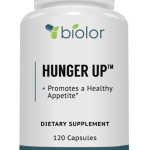 Biolor HungerUp™ - Appetite Stimulant (with No Artificial Fillers) - Effective Weight Gain Pills with Fenugreek Extract to Increase Appetite and Gain Weight