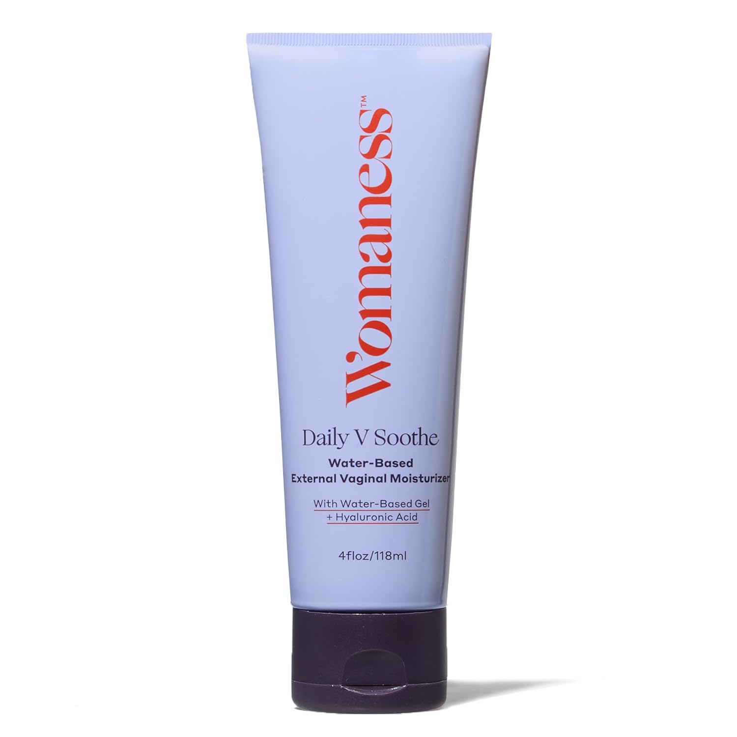 Womaness Daily V Soothe - Vaginal Moisturizer for Vaginal Dryness & Moisture - External Hyaluronic Acid Gel for Vaginal Wetness - Silicone-Free, Estrogen & Hormone-Free Vaginal Health Support - 4oz