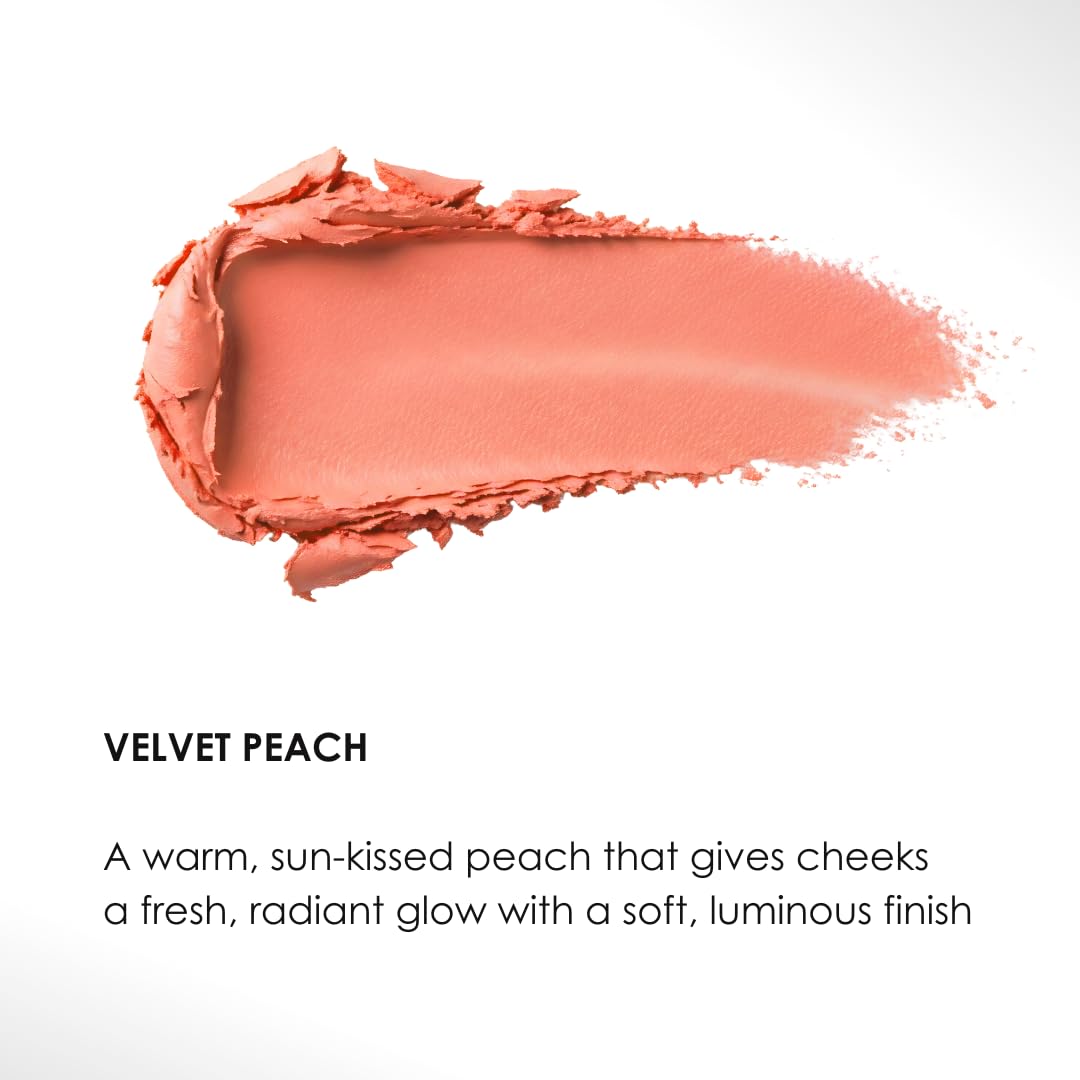 Rodial Cream Blush Velvet Peach, Silky, Blendable Cream Formula, Hydrating & Buildable Blush for Natural Glow, Dewy or Matte Finish, Suitable for All Skin Types, Long-Lasting - Image 4