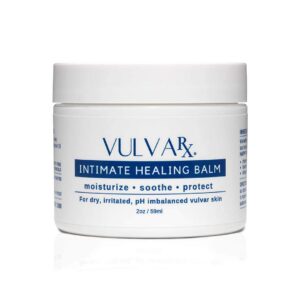 VulvaRx Intimate Moisturizing Balm for Vulvar Skin Care, Organic, Estrogen-Free, 2 oz