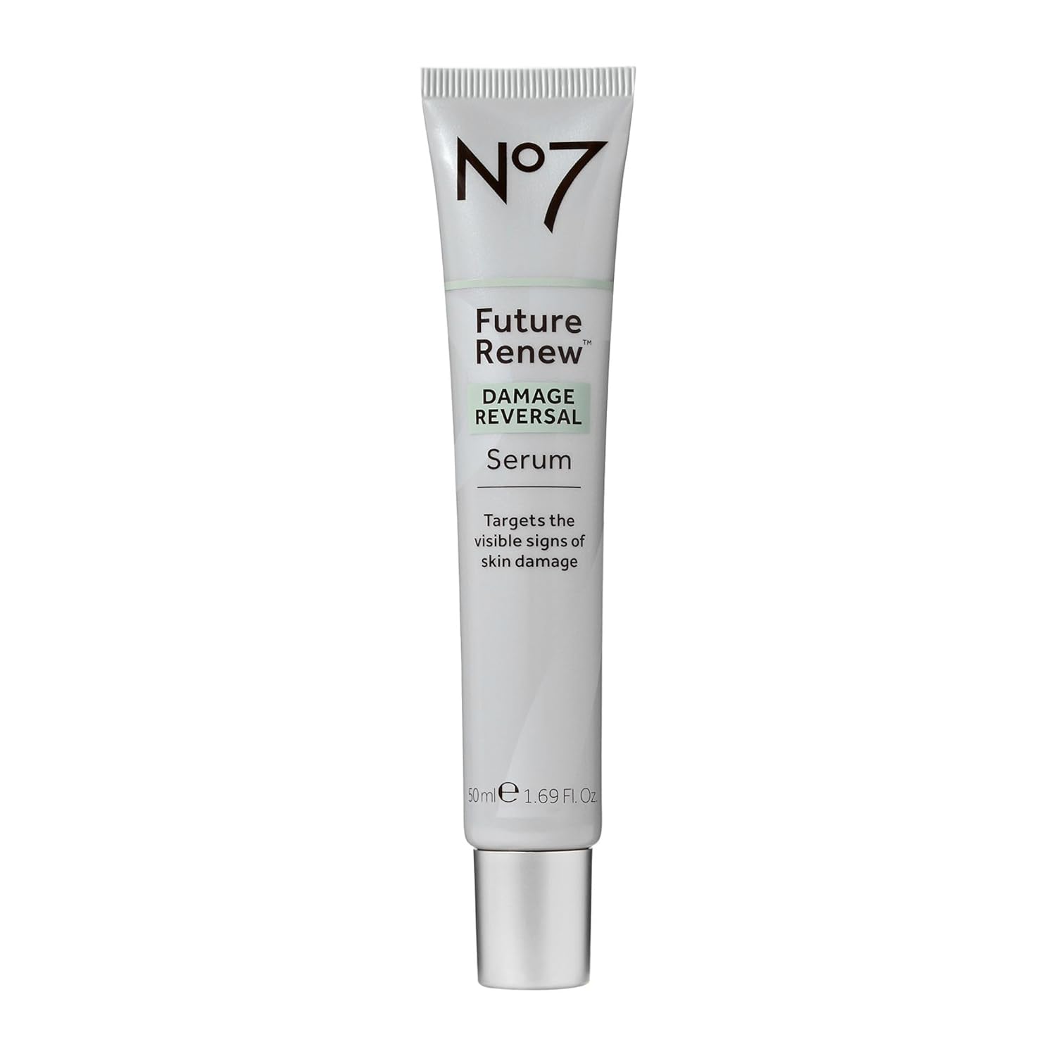 No7 Future Renew Damage Reversal Face Serum - Fast-Absorbing Peptide Serum to Help Visibly Reduce Fine Lines & Wrinkles - Enriched with Hyaluronic Acid & Niacinamide to Combat Dryness (1.69 Fl Oz)