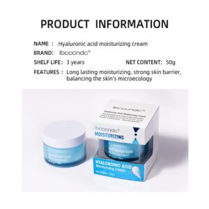 Hydro Boost Hyaluronic Acid Moisturizing Cream, Oil-Free,Face Moisturizer Exclusive For Dry Skin,Long lasting Hydro Boost Moisturizer-1.76 Fl. Oz (Cream)