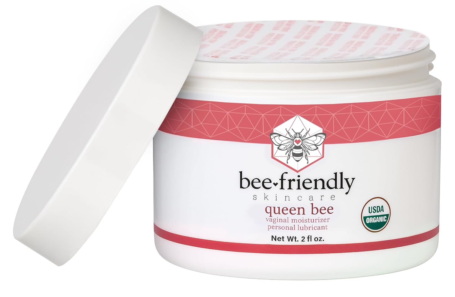 BeeFriendly Organic Vaginal Moisturizer, USDA Certified, Natural Vulva Cream For Dryness, Itching, Irritation, Redness, Chafing Of Vagina Due To Menopause & Thinning 2 oz - Image 7
