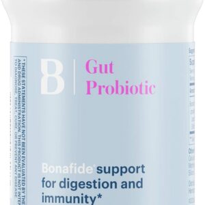 Bonafide Essentials Gut Probiotic for Digestive Health and Immunity – Women’s Daily Supplement – 30 Capsules (1-Month Supply)